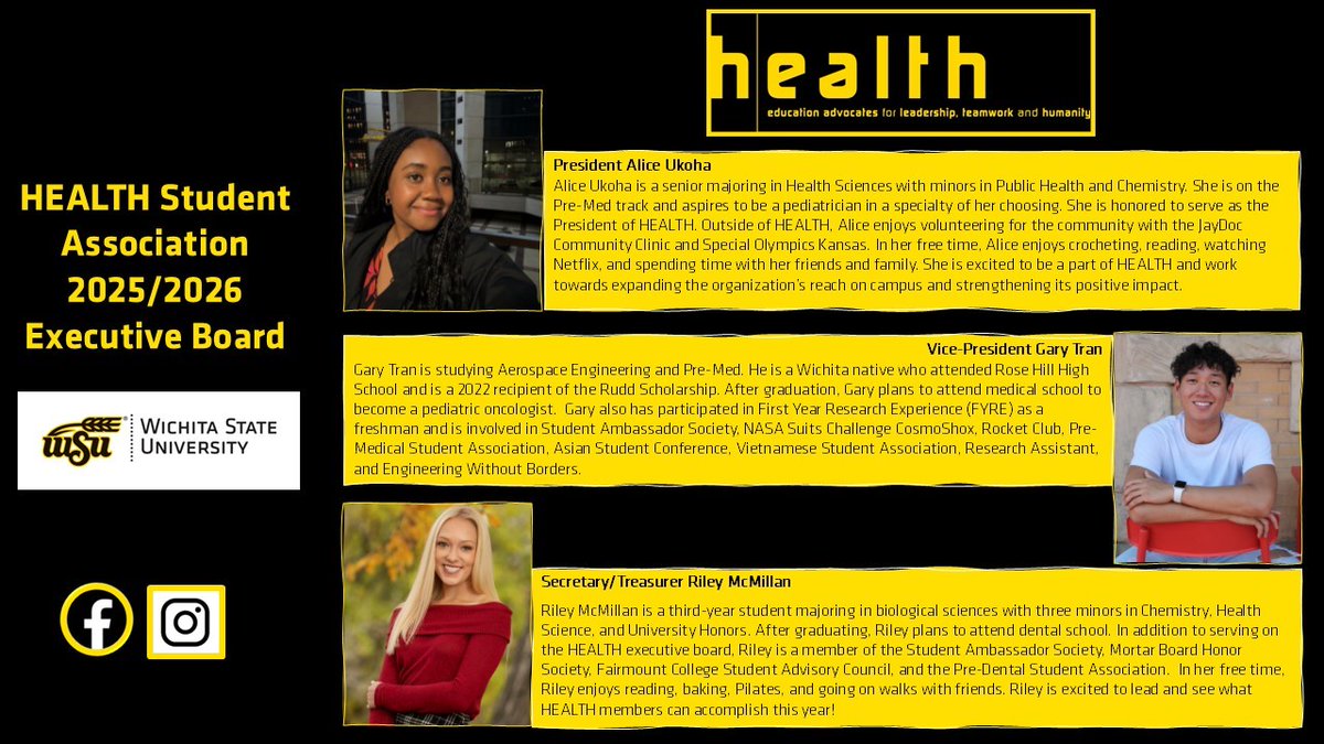 Meet our new HEALTH Student Association 2025/2026 Executives! 🎉 #HealthStudentAssociation #StudentExecutives #FutureLeaders #StudentLeadership