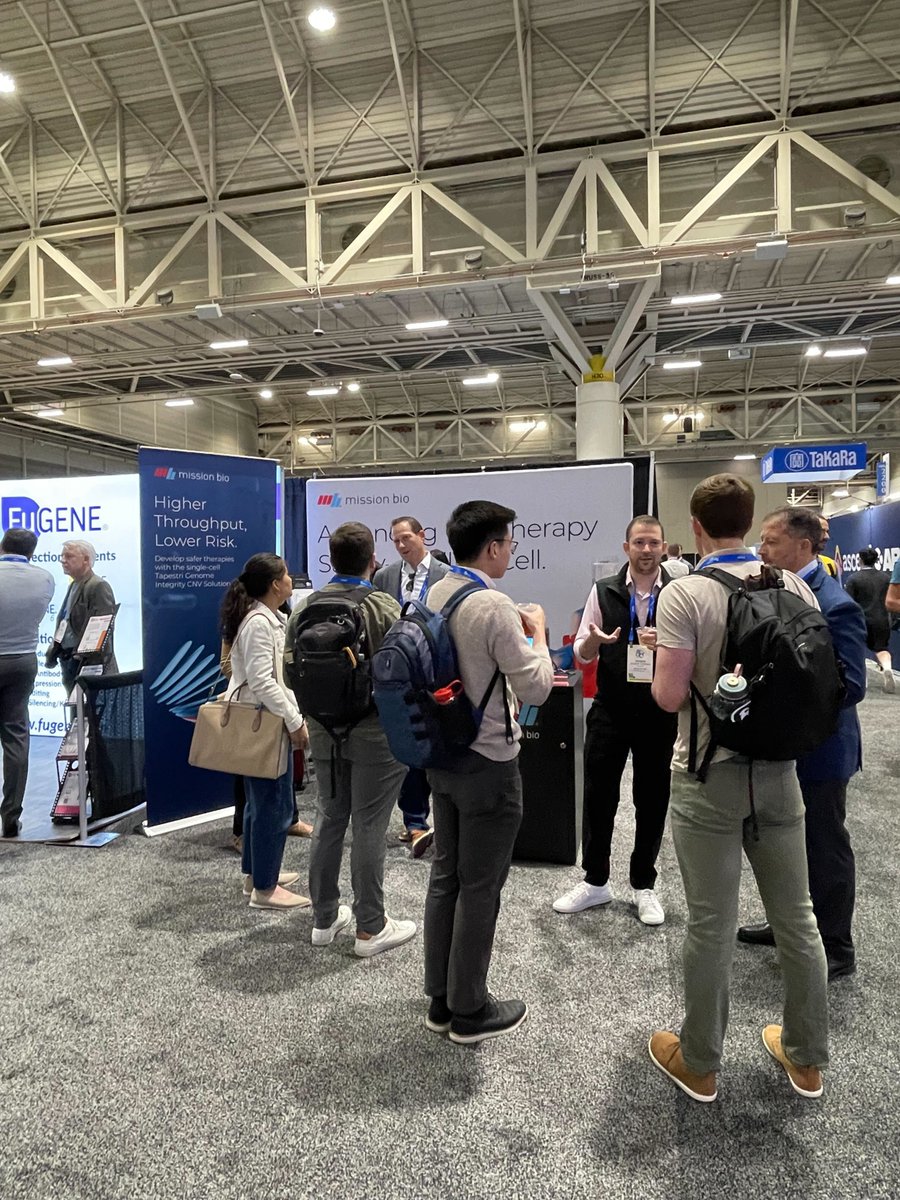 #ASGCT2025 is in full swing! We're having a blast in New Orleans meeting everyone and sharing how Tapestri is advancing genome editing validation with single-cell precision.

Swing by Booth #1749 to say hello to our team! 👋