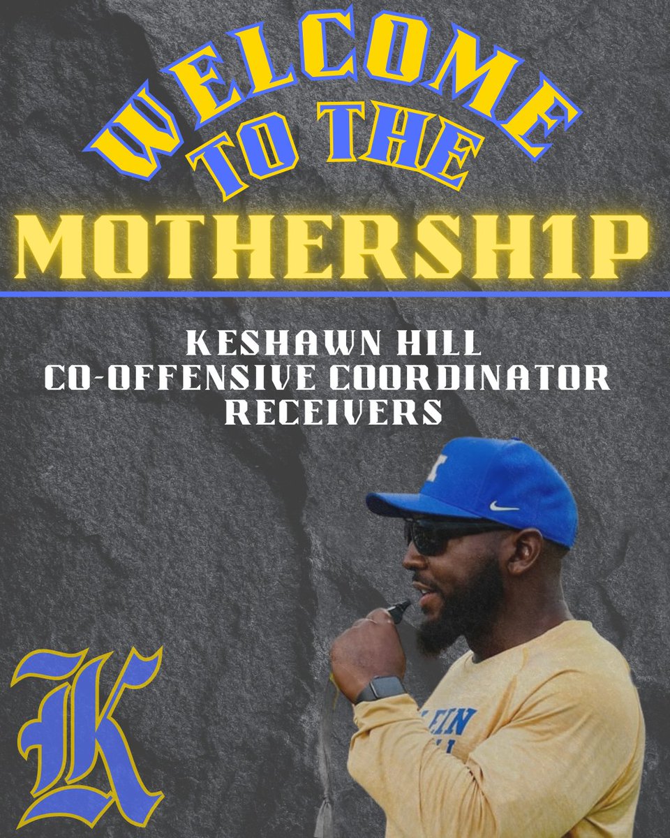 Coach Codutti (@coachcodutti) on Twitter photo ๐
Welcome to the Sh1p! Weโre proud to introduce
Keshawn Hill
Co-OC
Wr's
<a href="/KleinAthletics/">Klein High Athletics</a>
<a href="/KleinFootball25/">Klein Football #TheMothersh1p</a>
#TheMotherSh1p ๐
Welcome to the Sh1p! Weโre proud to introduce
Keshawn Hill
Co-OC
Wr's
<a href="/KleinAthletics/">Klein High Athletics</a>
<a href="/KleinFootball25/">Klein Football #TheMothersh1p</a>
#TheMotherSh1p