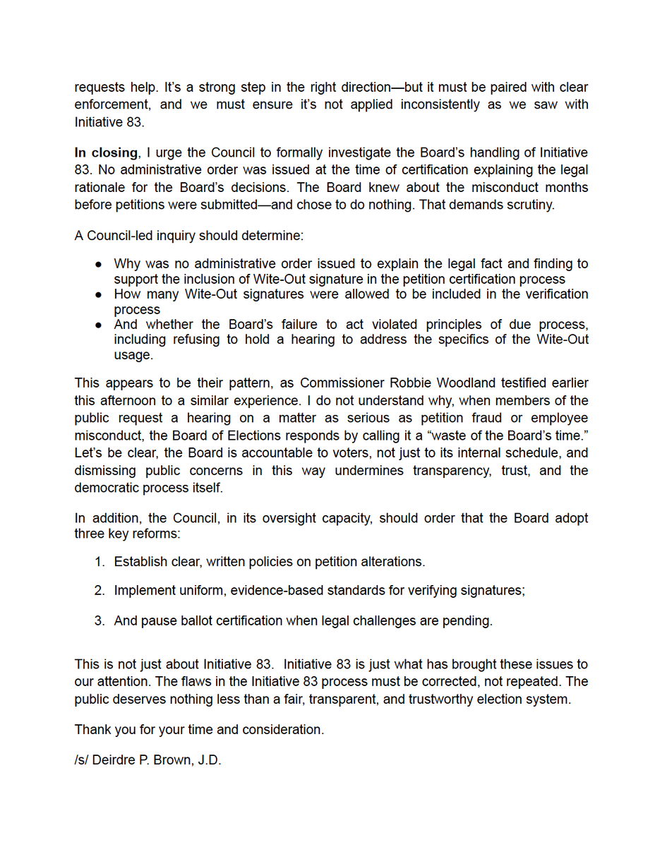 <a href="/AnitaBondsDC/">Anita Bonds</a> <a href="/councilofdc/">Council of DC</a> hearing witnesses exposed petition fraud: Wite-Out, fake signatures, slammed BOE for certifying I83  despite legal challenges. #VoteNO83  <a href="/kingc_i/">Colbert I. King</a> <a href="/maustermuhle/">Martin Austermuhle</a> <a href="/Meagan_Flynn/">Meagan Flynn</a> <a href="/AlexKomaDC/">Alex Koma</a> <a href="/ricebilldc/">bill rice</a> <a href="/tomsherwood/">Tom Sherwood</a> <a href="/TheArtist_MBS/">Michael Brice-Saddler</a> <a href="/SamPKCollins/">Sam Plo Kwia Collins, Jr.</a> <a href="/cuneytdil/">Cuneyt Dil</a>