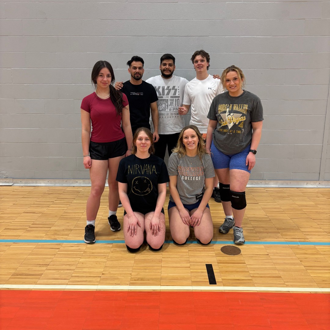 Congratulations to the Northern College Volleyball Team! 🏐

The Northern team  placed 3rd in the C Division this season! A big shoutout to the players for their hard work, dedication, and team spirit throughout the year. 

Way to go, Northern! 🧡🖤