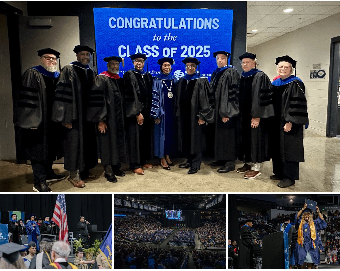 Marcia Conston (@pres_m_conston) on Twitter photo We celebrated TCC’s 80th Commencement this week! We honor students whose resilience and drive carried them to the finish line. Thank you to Congressman <a href="/BobbyScott/">Rep. Bobby Scott</a> for his inspiring words, and to our amazing faculty & staff for making it all possible.
#TCCProud #TCCva #TCCgrad25 We celebrated TCC’s 80th Commencement this week! We honor students whose resilience and drive carried them to the finish line. Thank you to Congressman <a href="/BobbyScott/">Rep. Bobby Scott</a> for his inspiring words, and to our amazing faculty & staff for making it all possible.
#TCCProud #TCCva #TCCgrad25