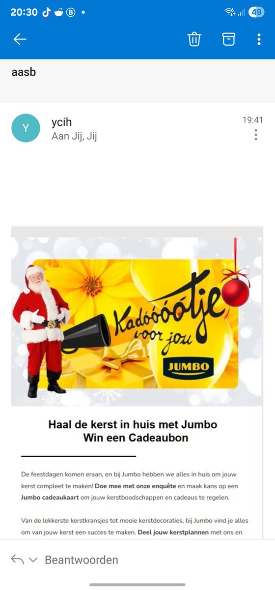 pascal6789's tweet image. Shit man, was ik er toch bijna in getrapt 😂😂 #jumbosupermarkt #Scammers