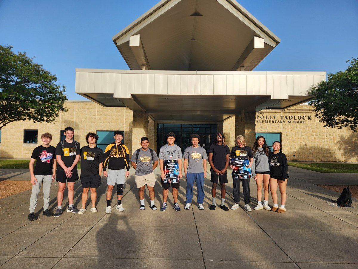 coachb_holtrop's tweet image. Lot of gratitude to @NewmanFriscoISD and @TadlockElem Elementaries for letting us greet their students and promote @Friscoisdsports Youth Wrestling Camp coming up soon!
Register:
friscoisd.store.rankone.com/Camp/List