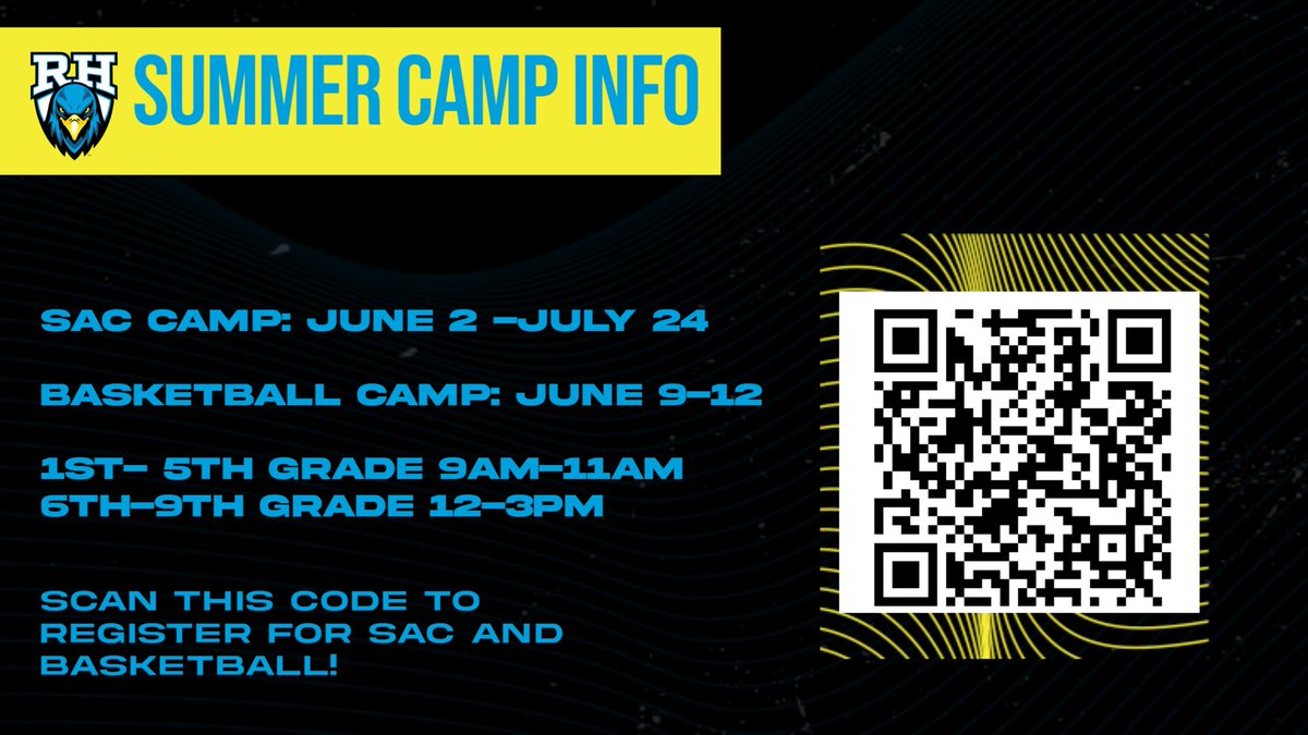 Rock Hill Boys Basketball (@rockhill_bb) on Twitter photo Rock Hill Nation, let’s get better together! Sign up for Summer 💪🏾SAC🏃 camp & 🏀Basketball🏀 camp! <a href="/ProsperHaysMS/">Hays Middle School</a> <a href="/DJonesAthletics/">Jones Athletics</a> <a href="/PISDJacksonElem/">Jackson Elementary School</a> <a href="/PISDElemCoaches/">PISD Elem. Coaches</a> <a href="/hugheselem/">Hughes Elementary School</a> Rock Hill Nation, let’s get better together! Sign up for Summer 💪🏾SAC🏃 camp & 🏀Basketball🏀 camp! <a href="/ProsperHaysMS/">Hays Middle School</a> <a href="/DJonesAthletics/">Jones Athletics</a> <a href="/PISDJacksonElem/">Jackson Elementary School</a> <a href="/PISDElemCoaches/">PISD Elem. Coaches</a> <a href="/hugheselem/">Hughes Elementary School</a>