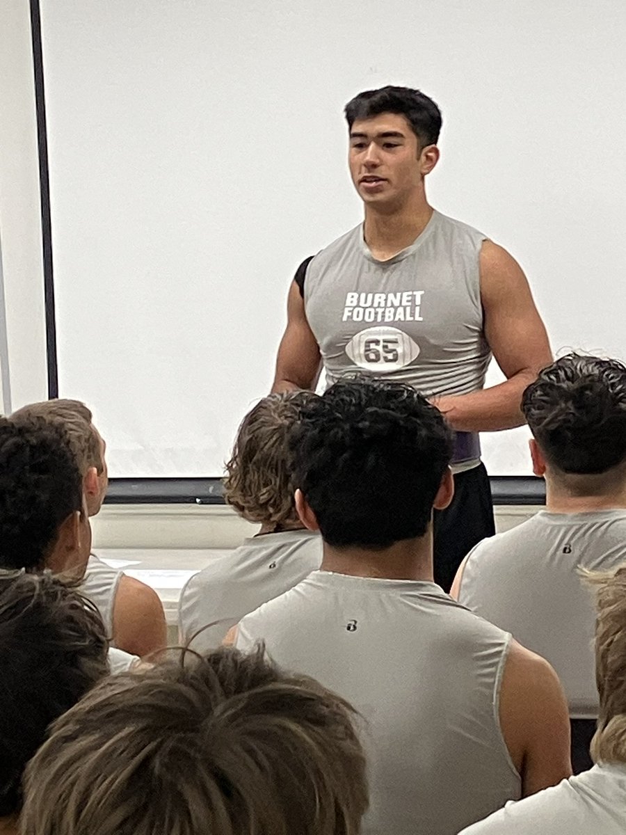 Nathan Torres class of ‘26 with another Senior Talk: 
GRIND = isn’t just what we do — it’s how we do it.
Every rep is a seed. You’ll reap exactly what you sow. #DAWGS