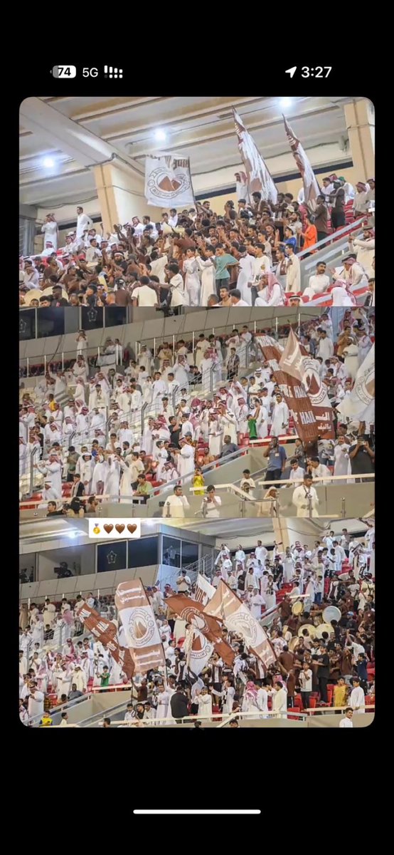 #الجبلين. من الظلم هالجمهور ينحرم من مشاهده فريقه بالدوري الجماهيري روشن. هذي الاعداد والفريق بدوري يلو كيف لو بدوري روشن ؟
