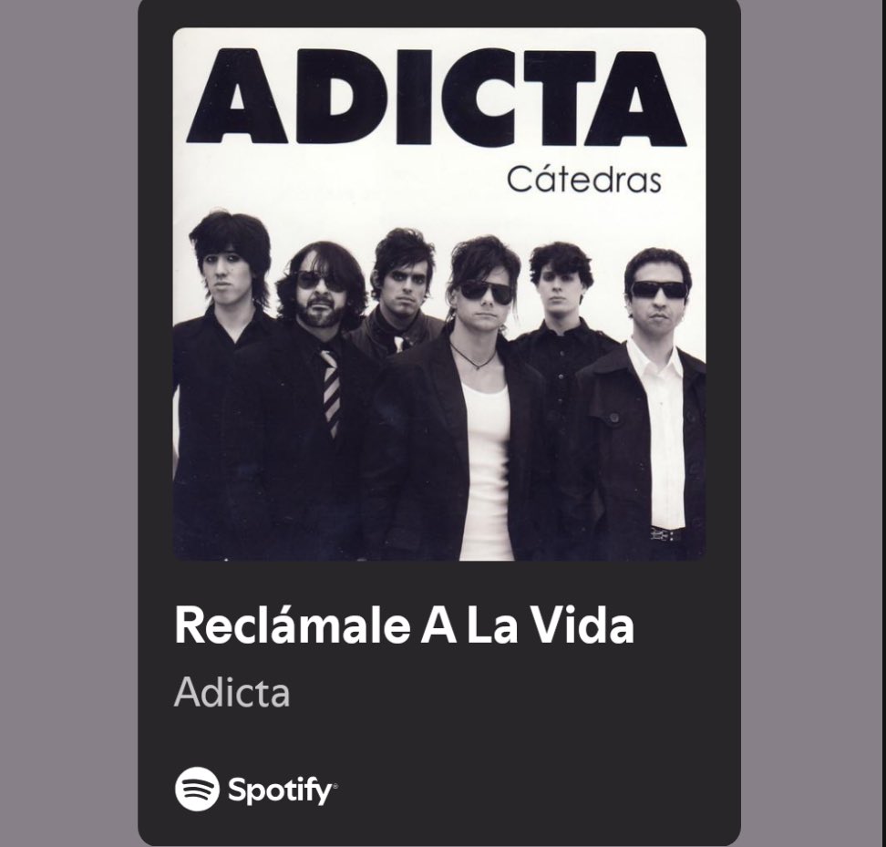 Lo que me conmueve de esta canción de <a href="/adictabanda/">ADICTA BANDA oficial</a> es la dulzura con la que dice las cosas más tristes que podes escuchar y aún en esa súper quilombo de angustia, poder decir algo tan hermoso como “quiero ser mejor, quiero estar con vos”.