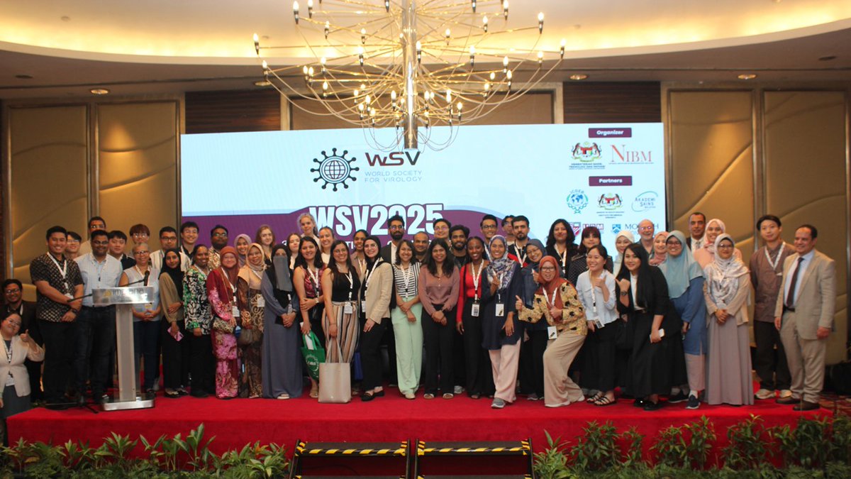 WSVirology's tweet image. 🎉 Congrats to the #PosterWinners at #WSV2025, held at @NibmMalaysia !
Your groundbreaking work in virology is shaping the future of global health. 🧬🦠
🏆 Let’s celebrate the winners 👇
#Virology #WSV #GlobalHealth