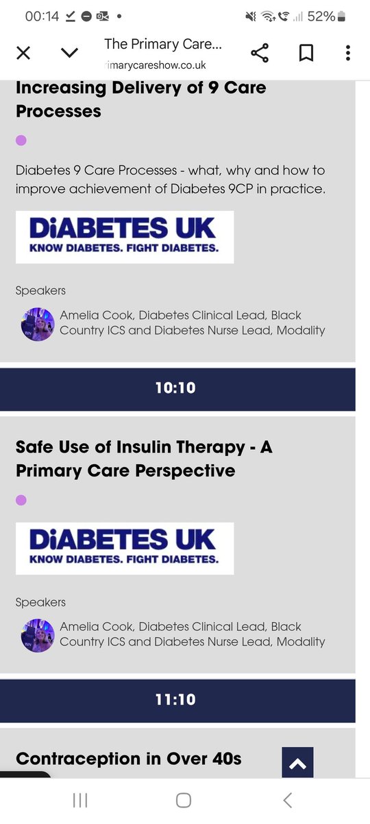 Amelia Cook Diabetes Nurse specialist tweet media