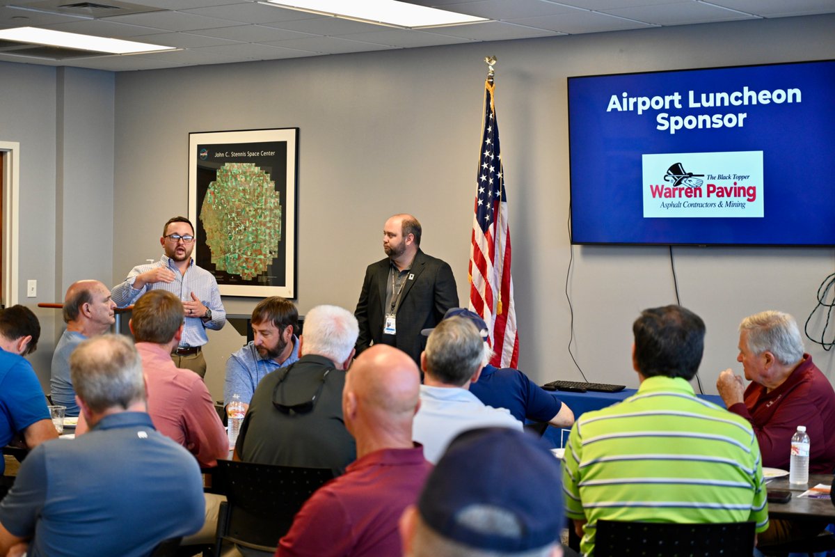 Warren Paving was proud to sponsor the Hancock County Port &amp; Harbor Commission’s Annual Airport Appreciation Luncheon held on Monday. With the recent completion of repairs on a portion of the runway—and ongoing work on Taxi Lane Sierra—it was a great way to celebrate progress and