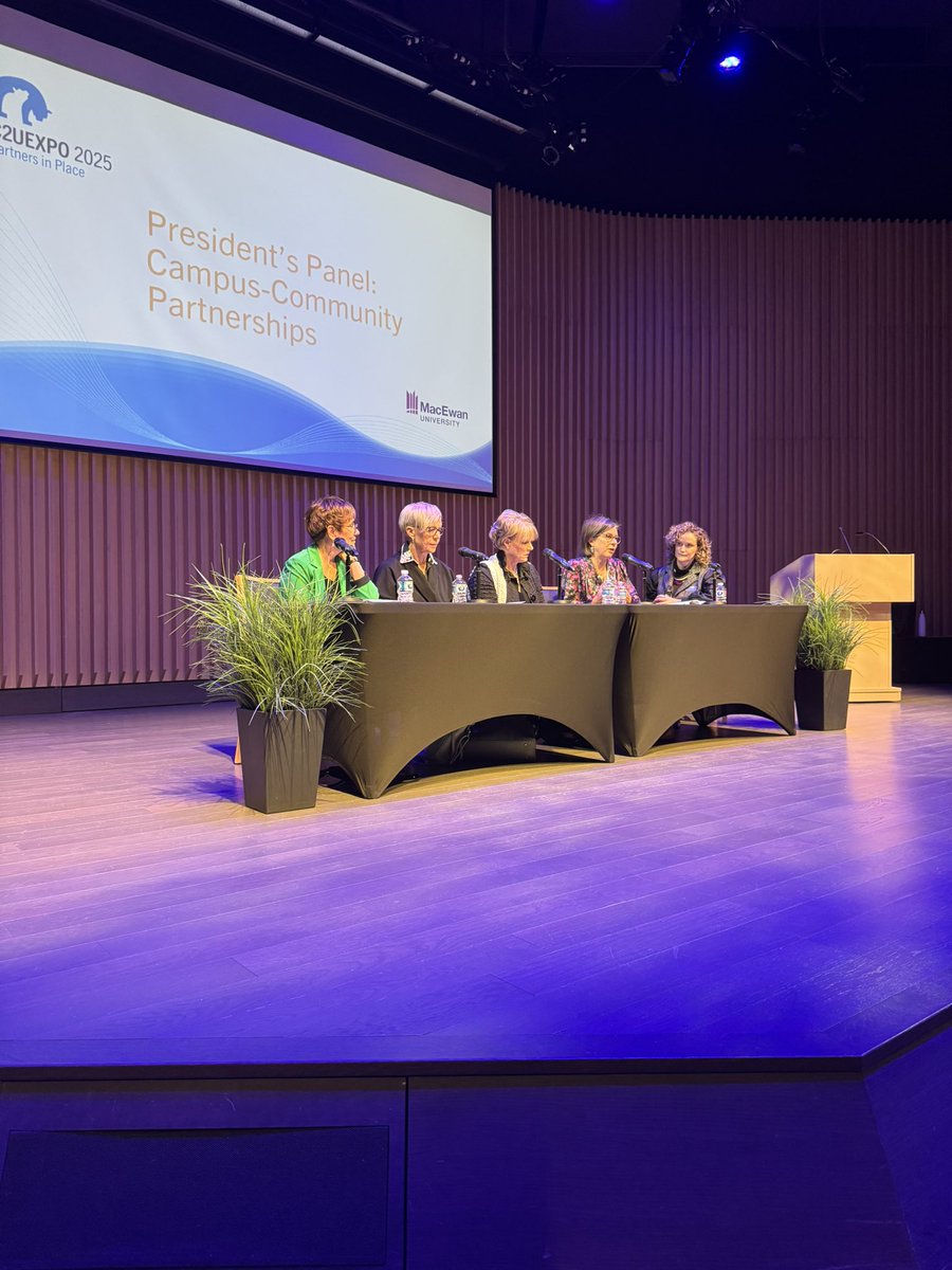 MacEwan Research (@macewanresearch) on Twitter photo Looking forward to listening to <a href="/MacEwanU/">MacEwan University</a>’s Presidents Panel on Campus-Community partnerships!
Featuring our very own Dr. Annette Trimbee with Dr. Annemarie Leenhouts-Petrov (<a href="/winspearcentre/">Winspear Centre</a>), Kalen Anderson (<a href="/bildedmonton/">BILD Edmonton Metro</a>), & Jane Flower (<a href="/AMAcommunity/">Alberta Motor Assoc.</a>)! Looking forward to listening to <a href="/MacEwanU/">MacEwan University</a>’s Presidents Panel on Campus-Community partnerships!
Featuring our very own Dr. Annette Trimbee with Dr. Annemarie Leenhouts-Petrov (<a href="/winspearcentre/">Winspear Centre</a>), Kalen Anderson (<a href="/bildedmonton/">BILD Edmonton Metro</a>), & Jane Flower (<a href="/AMAcommunity/">Alberta Motor Assoc.</a>)!