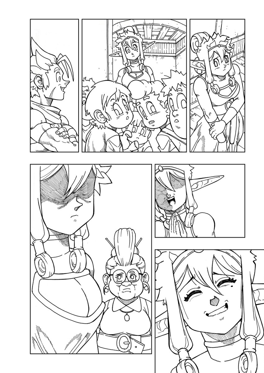 Zehb_BR's tweet image. Lineart of some pages. =D