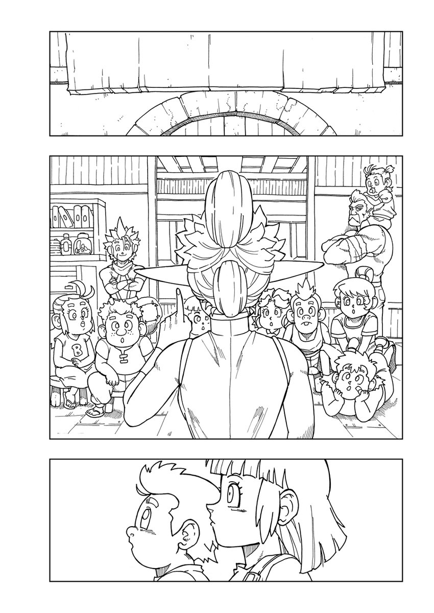 Zehb_BR's tweet image. Lineart of some pages. =D