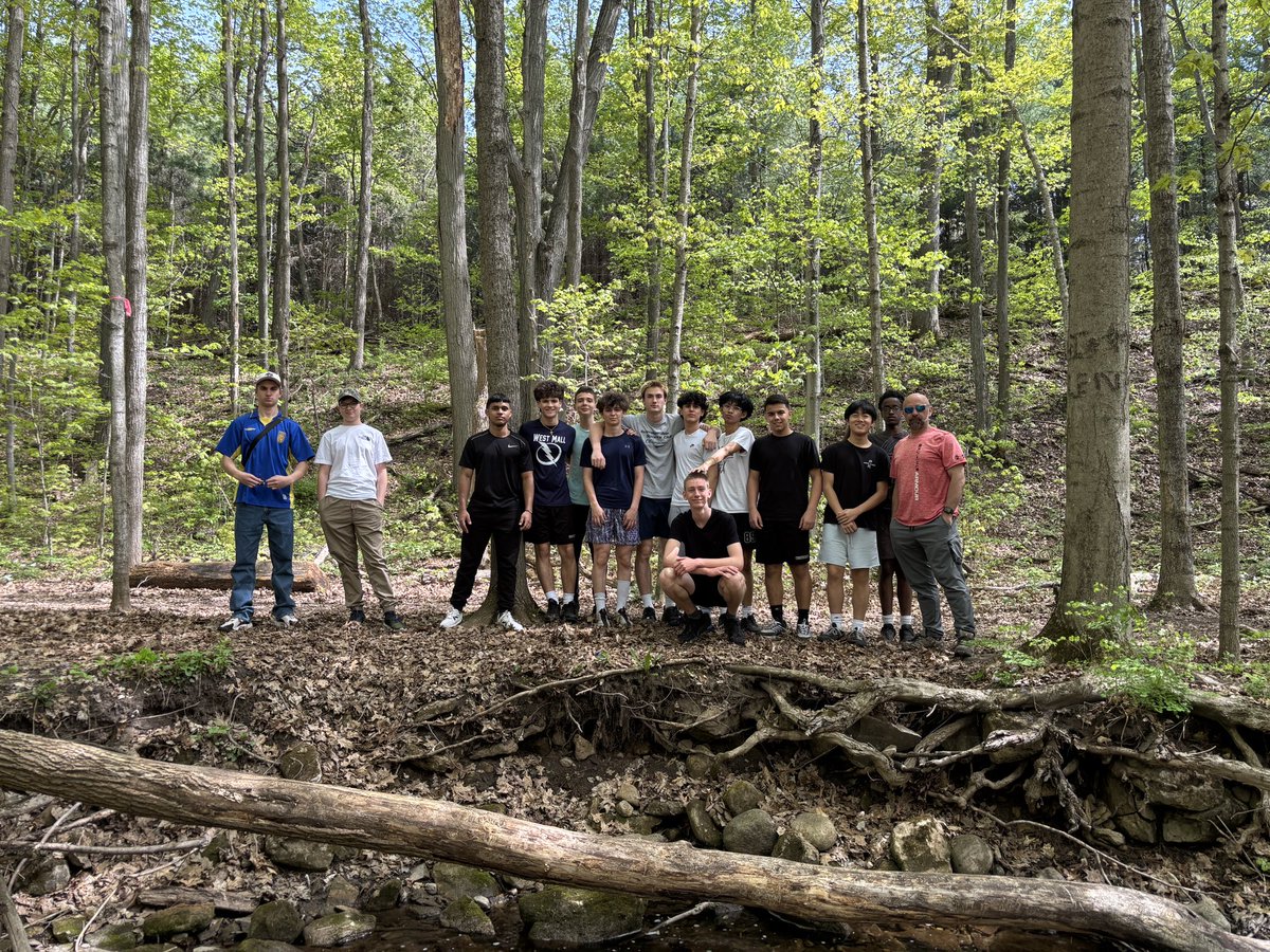 Yesterday we welcomed a bright group of grade 10 boys phys-ed students from <a href="/StPaulCSS1/">St. Paul C.S.S.</a> for a day of fun filled team building activities