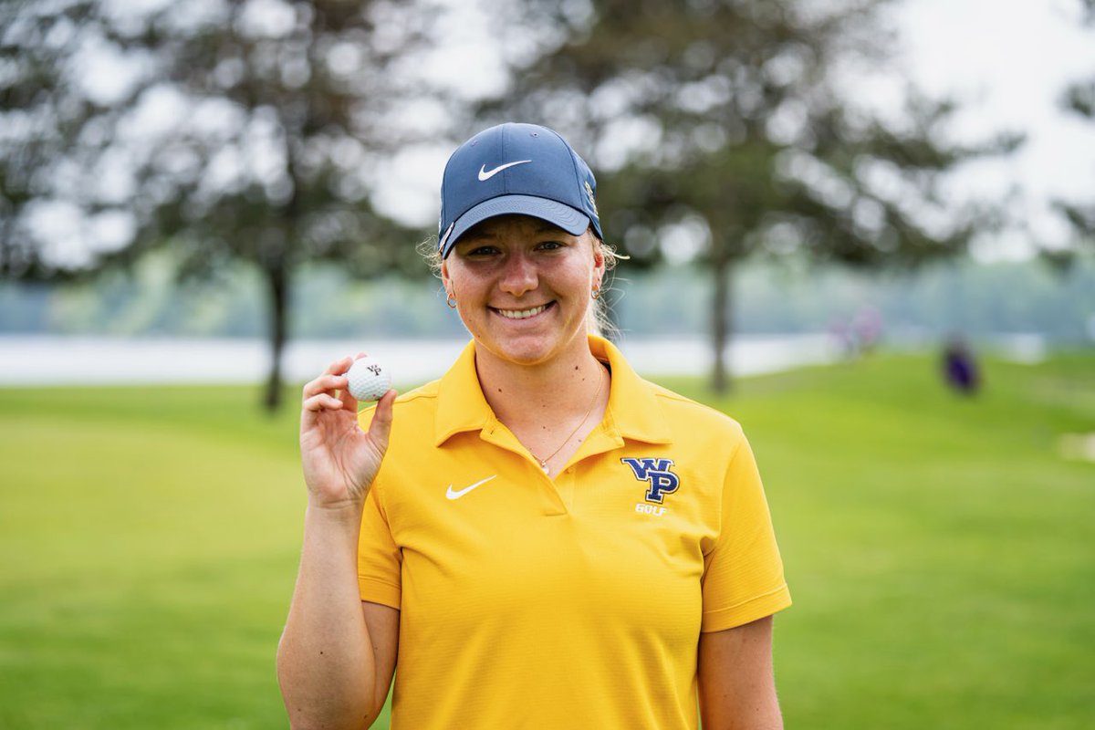 Olivia Lange’s #NAIAWgolf National Championship experience just got that much more memorable!

The senior recorded a HOLE-IN-ONE on Hole No. 4, a 150-yard par 3!

Congratulations Olivia!