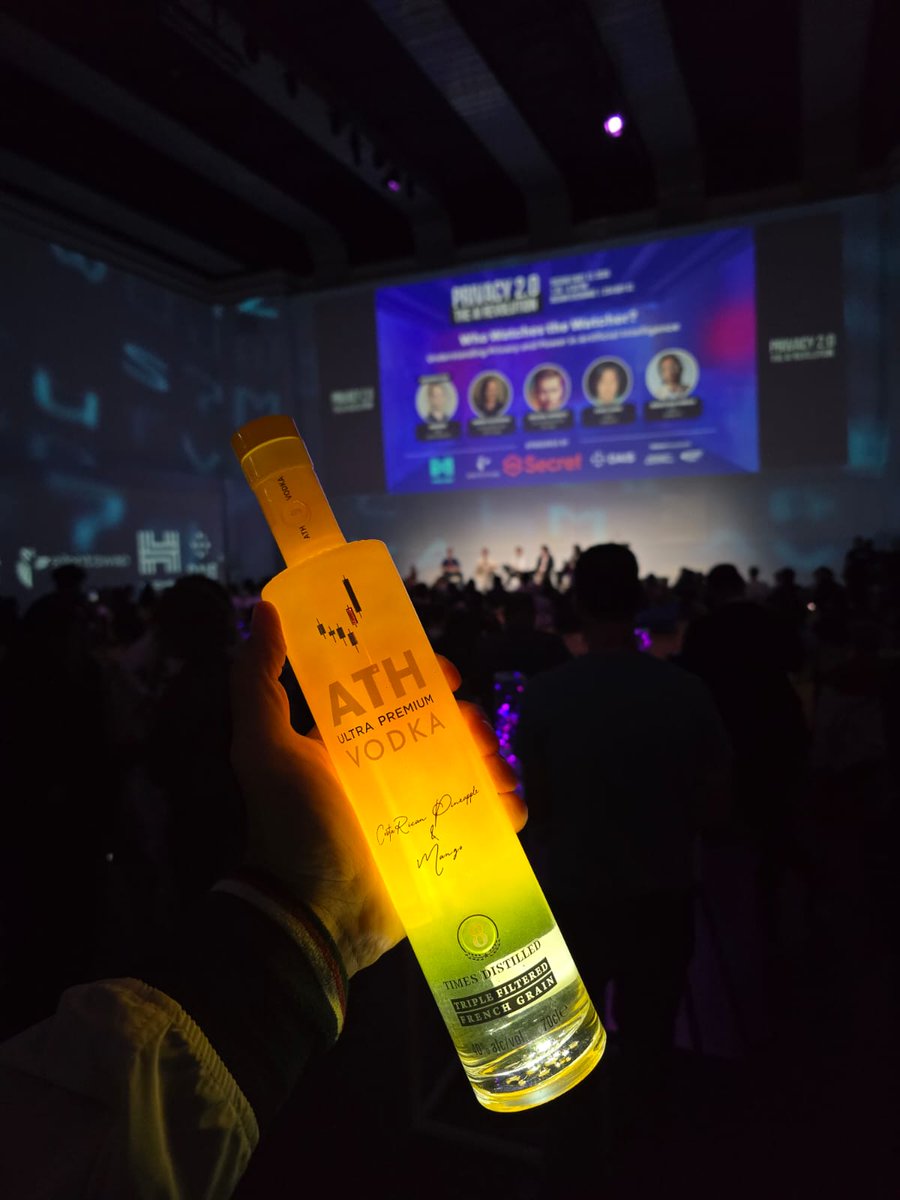 CryptoMegan.eth (@megan_crypto) on Twitter photo Honored to open 'Privacy 2.0: The AI Revolution' at <a href="/Futurist_conf/">Blockchain Futurist Conference</a> 🇨🇦, presented by <a href="/SecretNetwork/">Secret Network</a>.
My keynote:
'AI, Privacy & Web3: Real-World Use Cases Beyond Transactions' 🔐
🔥 The crowd loved @ATHVodka 🍸as a potential real-word use case with Secret tech to revolutionize Honored to open 'Privacy 2.0: The AI Revolution' at <a href="/Futurist_conf/">Blockchain Futurist Conference</a> 🇨🇦, presented by <a href="/SecretNetwork/">Secret Network</a>.
My keynote:
'AI, Privacy & Web3: Real-World Use Cases Beyond Transactions' 🔐
🔥 The crowd loved @ATHVodka 🍸as a potential real-word use case with Secret tech to revolutionize