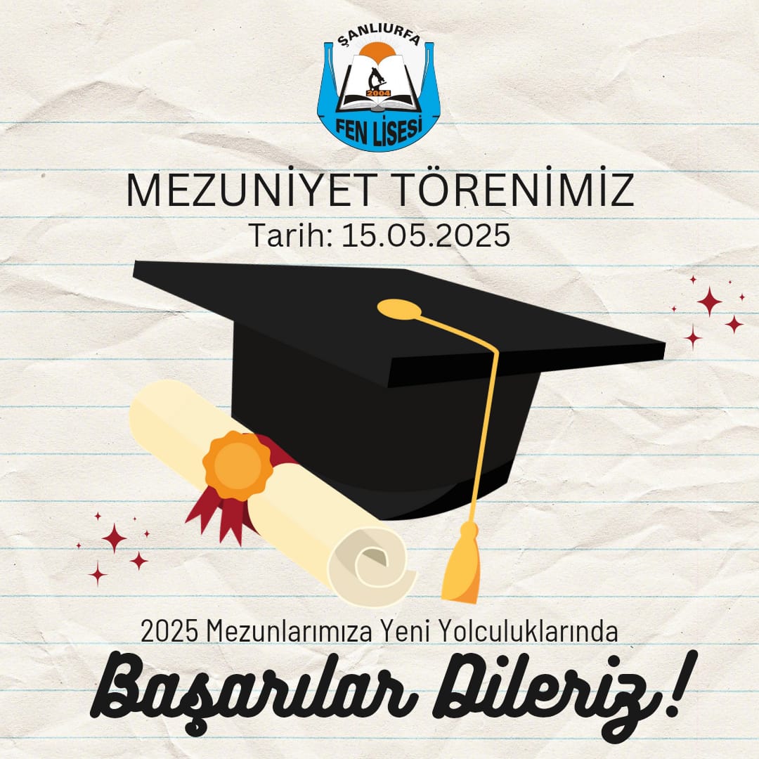 ŞANLIURFA FEN LİSESİ. (Resmi Kurum Hesabıdır) (@fensanliurfa) on Twitter photo 