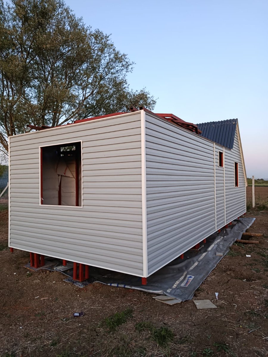 Tinyhouse American Siding uygulamamız bitirildi