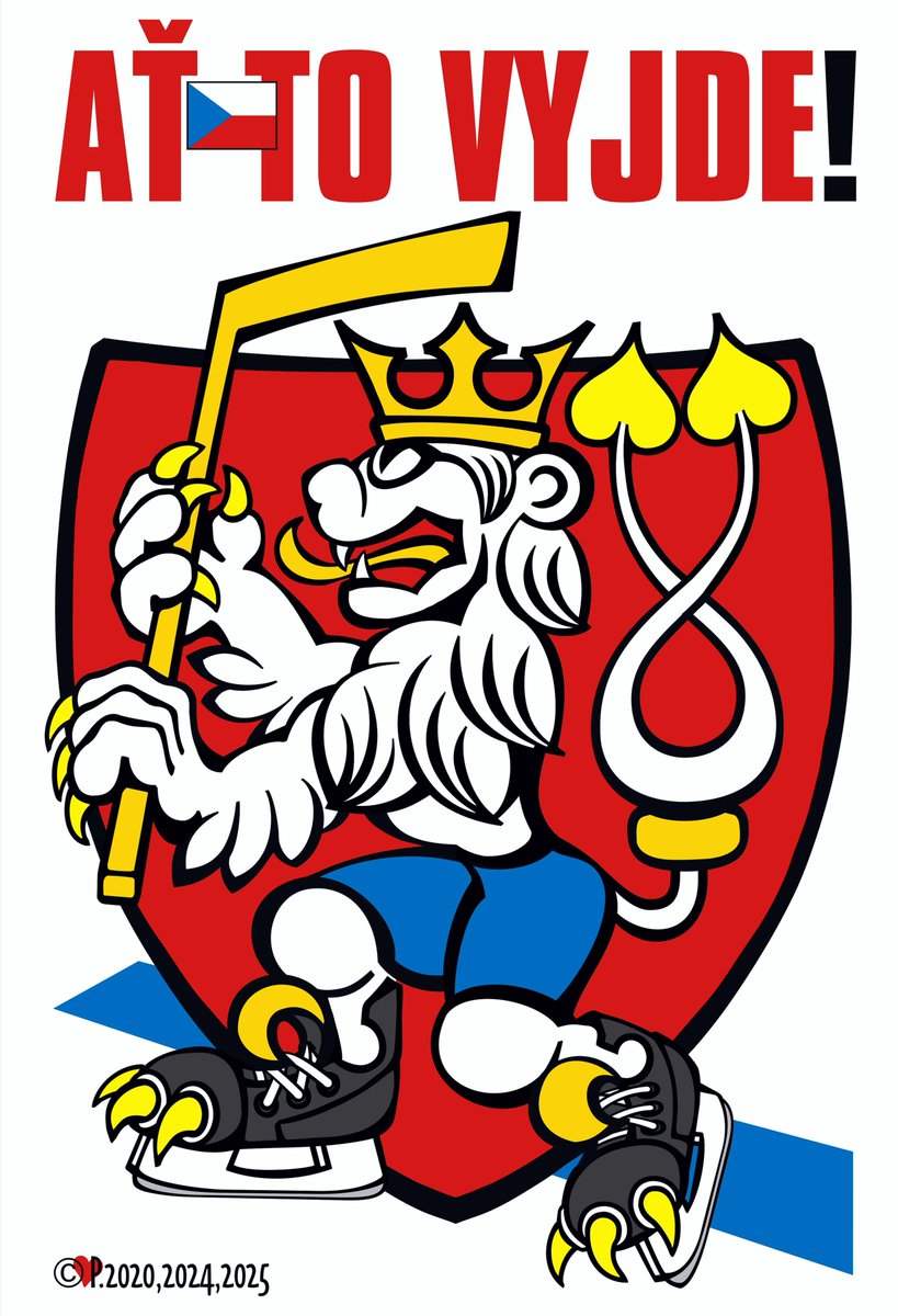 ChmelarPremysl's tweet photo. HOKEJ MS 2025
ČESKÁ ♥ REPUBLIKA
AŤ TO VYJDE !
© P.2020,2024,2025
#HOKEJ #MISTROVSTVÍ #ČESKÁREPUBLIKA #CZECHTEAM #CHAMPIONS #IIHF #CHAMPIONSHIP #HOCKEY #SWEDEN #DANMARK https://t.co/9CvUYReVqa