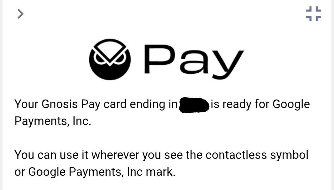 Thibaut Sardan (@tbaut) on Twitter photo I just onboarded to <a href="/gnosispay/">Gnosis Pay 🦉💳</a>, got a virtual visa card, and was able to use it on my phone right away to pay for a metro ticket.
Self custodial, in minutes 🤯 I just onboarded to <a href="/gnosispay/">Gnosis Pay 🦉💳</a>, got a virtual visa card, and was able to use it on my phone right away to pay for a metro ticket.
Self custodial, in minutes 🤯
