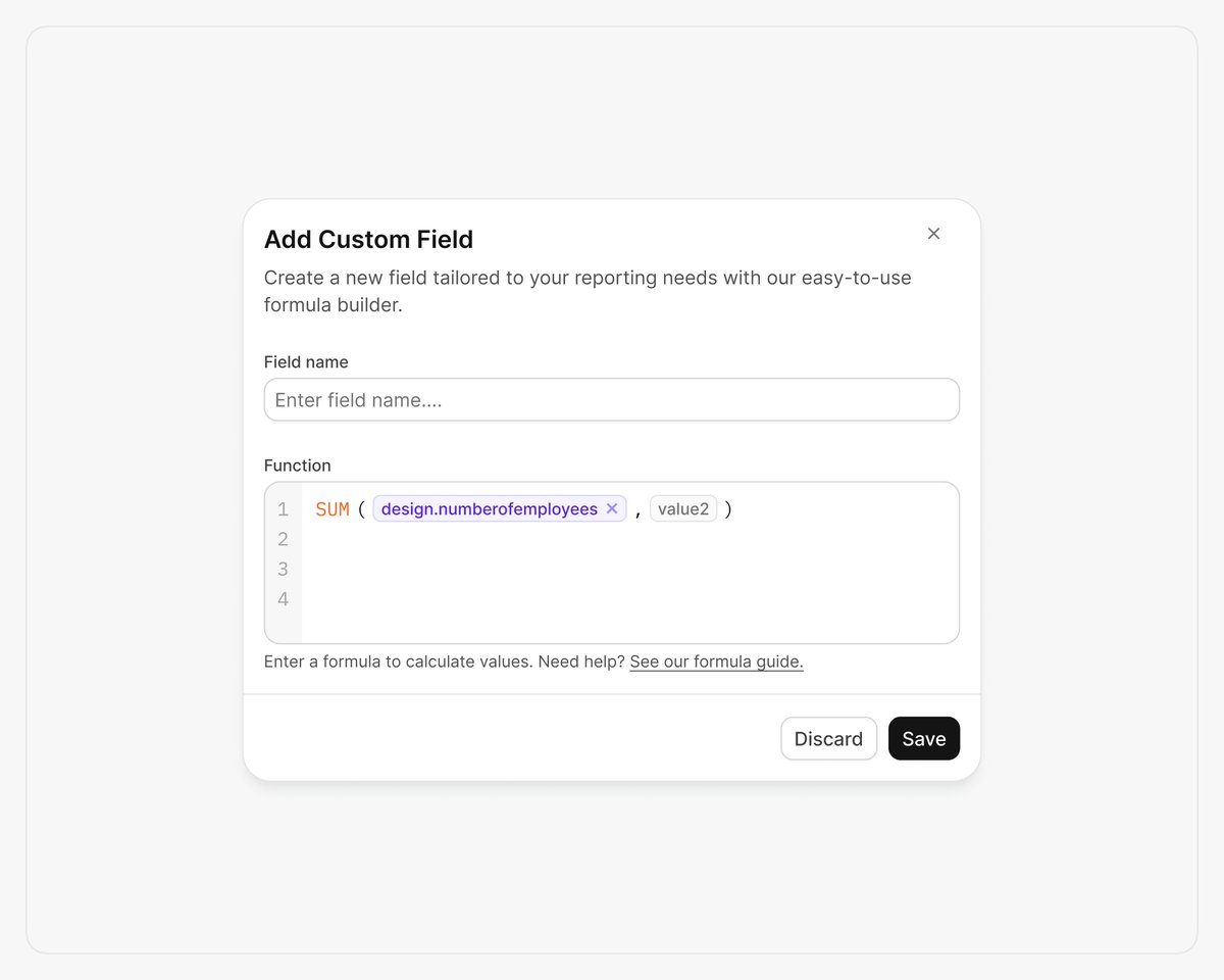 Create it. Name it. Calculate it.
Custom fields, the <a href="/joinhumanlot/">Humanlot</a> way ✨