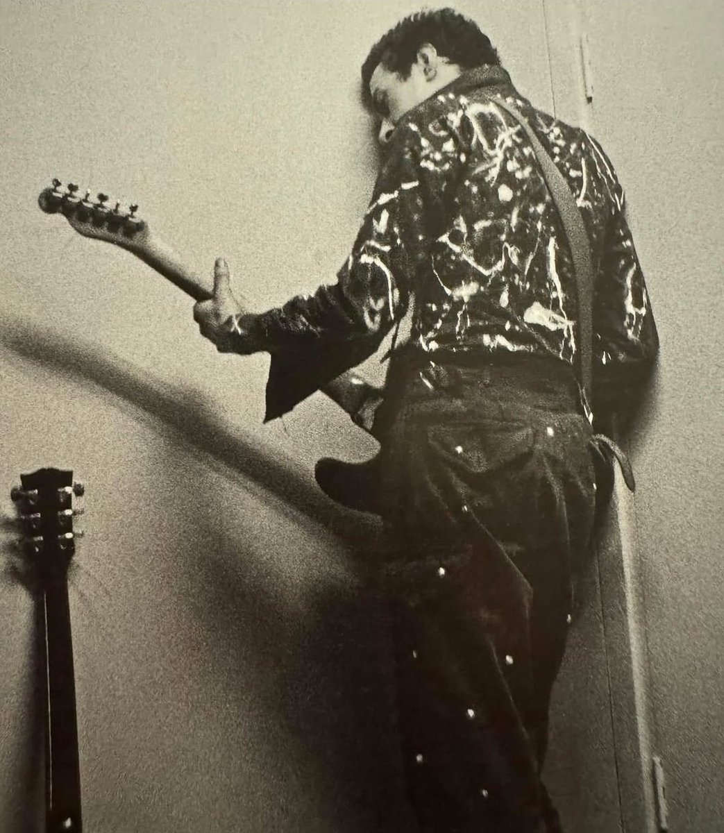 Joe Strummer of #TheClash by Julian Yewdall.