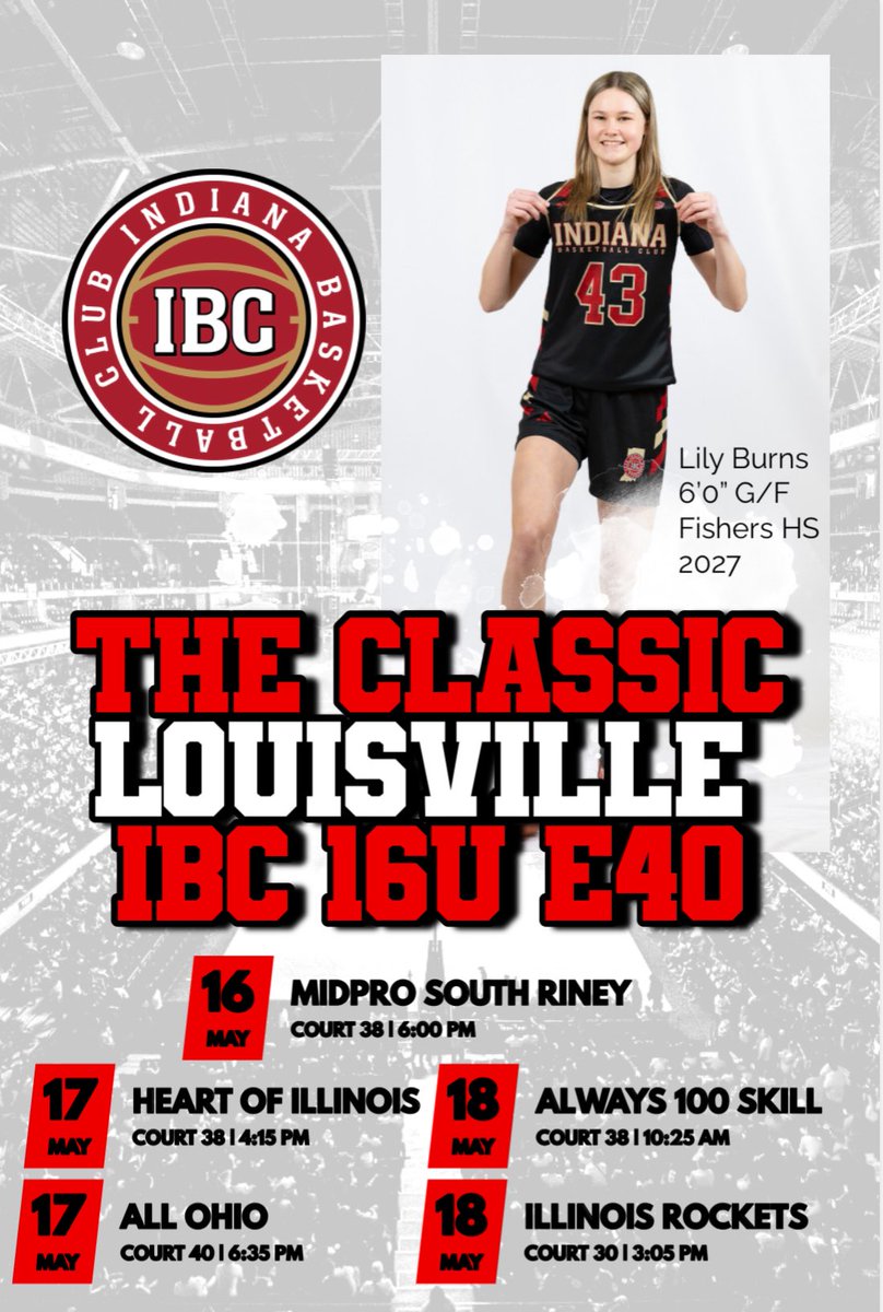 Can’t wait for <a href="/IBCTallent2027/">IBCTallent2027</a> to get back on the court together to play at The Classic in Louisville this weekend!  Come see us play!