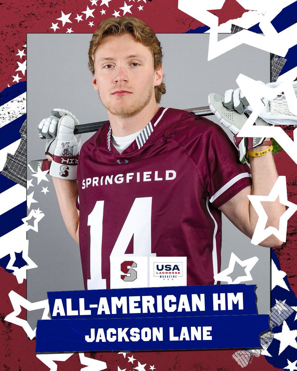 Congratulations to Jackson Lane on being named USA Lacrosse All-American Honorable Mention! 🇺🇸