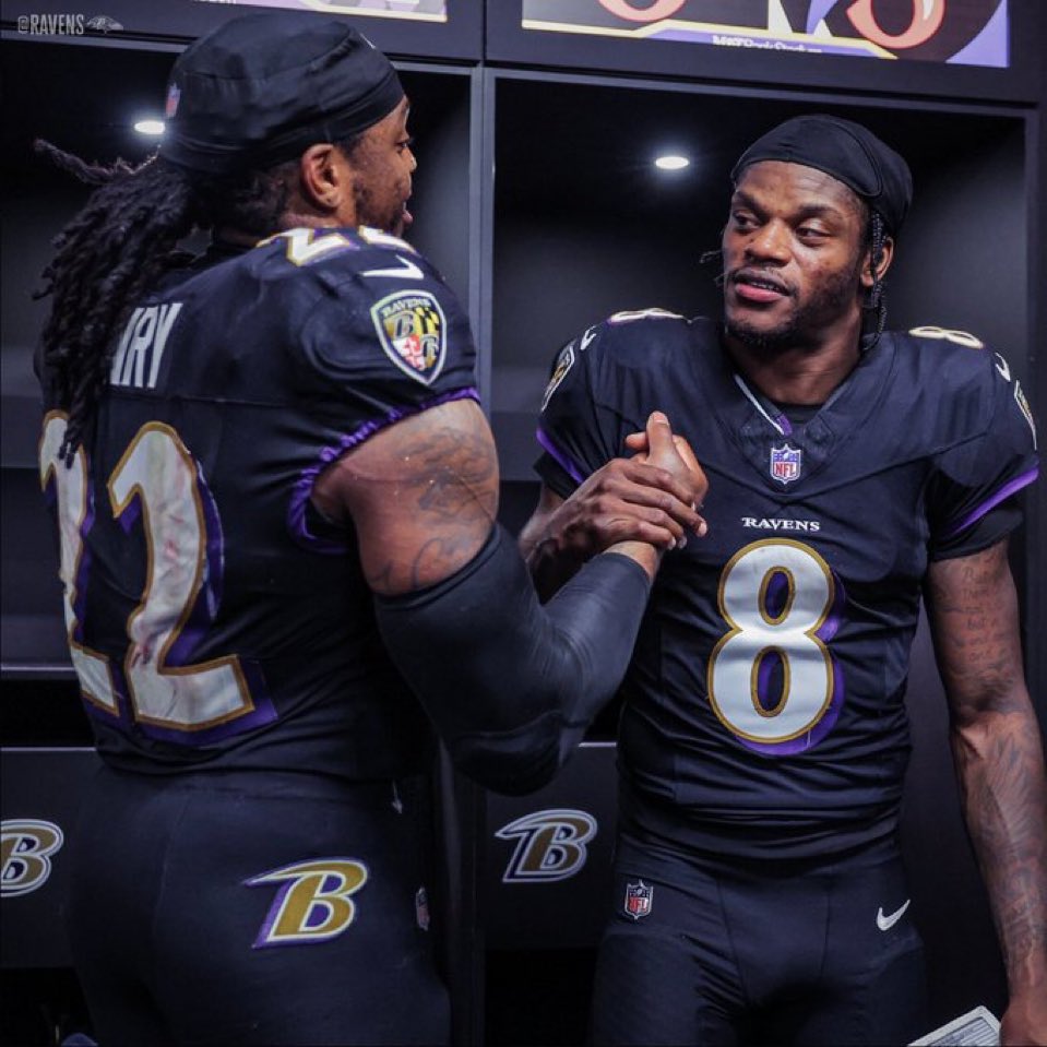 Sarah Ellison (@sgellison) on Twitter photo Baltimore gets Derrick Henry & Lamar Jackson together though 2027
Let that sink in
📸: <a href="/Ravens/">Baltimore Ravens</a> Baltimore gets Derrick Henry & Lamar Jackson together though 2027
Let that sink in
📸: <a href="/Ravens/">Baltimore Ravens</a>