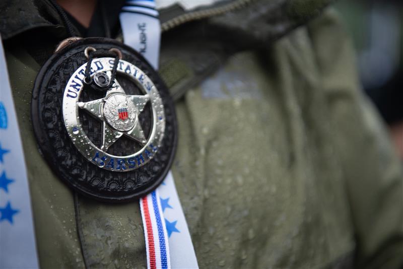 Last night on the National Mall, the Justice Department joined families, colleagues, and community members to honor law enforcement officers who gave their lives in the line of duty. Their courage and sacrifice will never be forgotten.

📷: <a href="/USMarshalsHQ/">U.S. Marshals Service</a> &amp; <a href="/FBI/">FBI</a>
