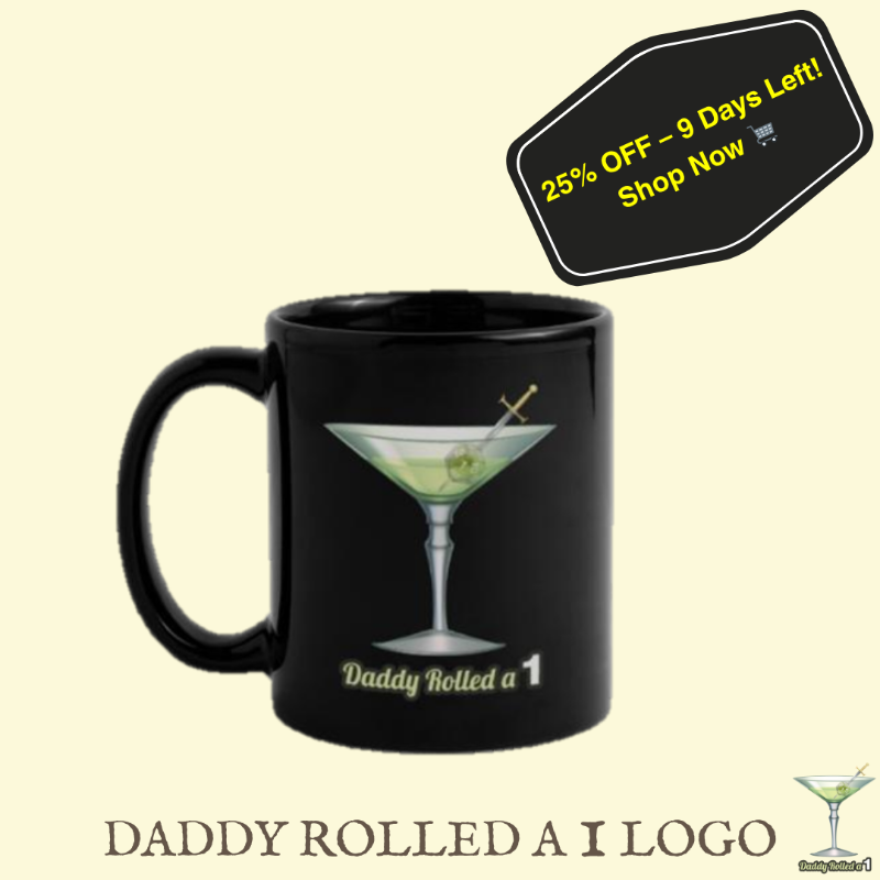 DaddyRolleda1's tweet photo. My *new* gear shop is now LIVE!
  
Get 25% off everything for the next 9 days 🎲  

Dice patents, Daddy Rolled A 1 logos, OSR nostalgia &amp; more!  

🛒 Click on the images to shop the collections!

#ttrpg #osr #rpgmerch #dnd #dndfashion