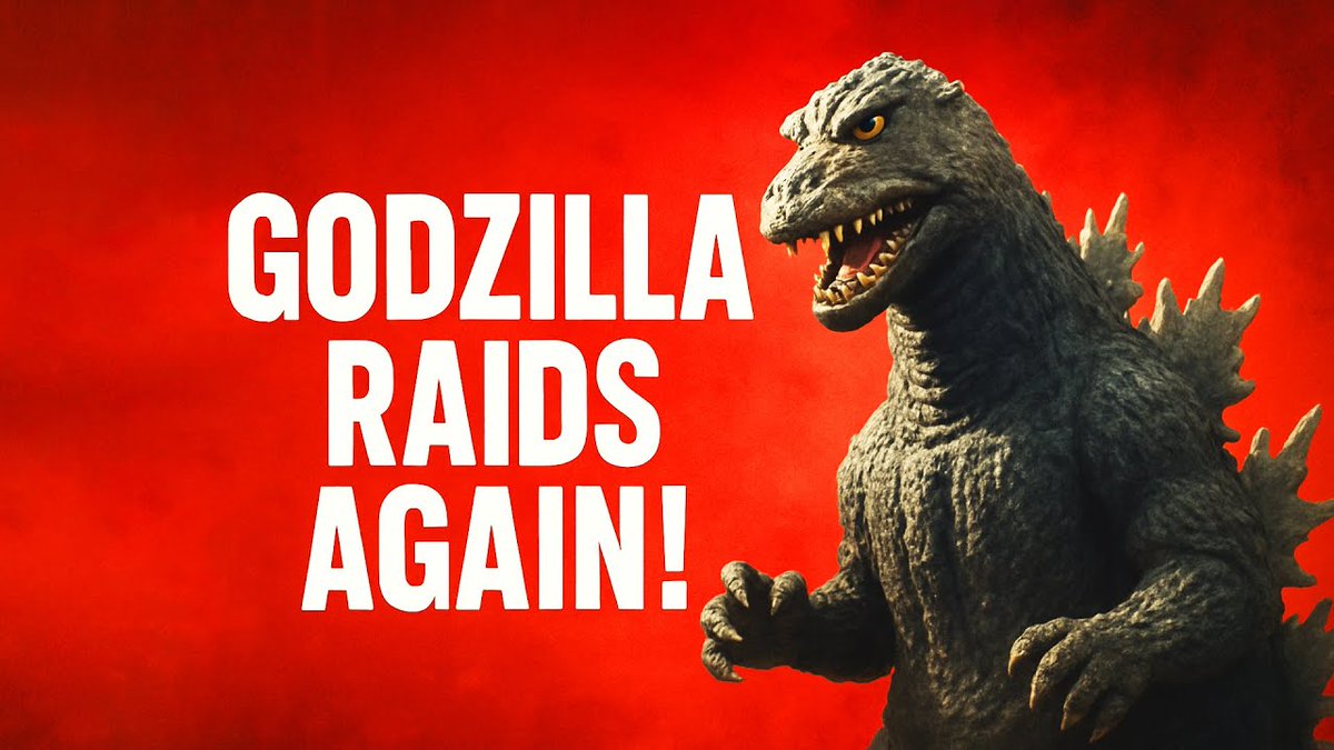 Godzilla raids again!
Godzilla (Commodore 64, 1983)
youtu.be/6XiJs40ePS8