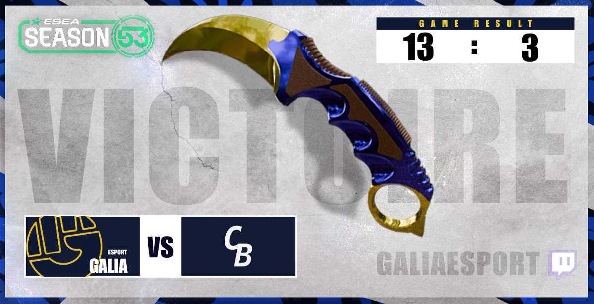 🔥Résultats CS2🔥

Nos joueurs avaient #CarteBlanche pour humilier les adversaires ce soir, ce sera 13-3 😈

A part les 3 rounds qu'ils ont mit ainsi que leurs insultes dans le tchat, ils n'ont pas fait grand chose ce soir 🥱

GG à nos joueurs qui ont été incroyable 💪

#GLtoWin