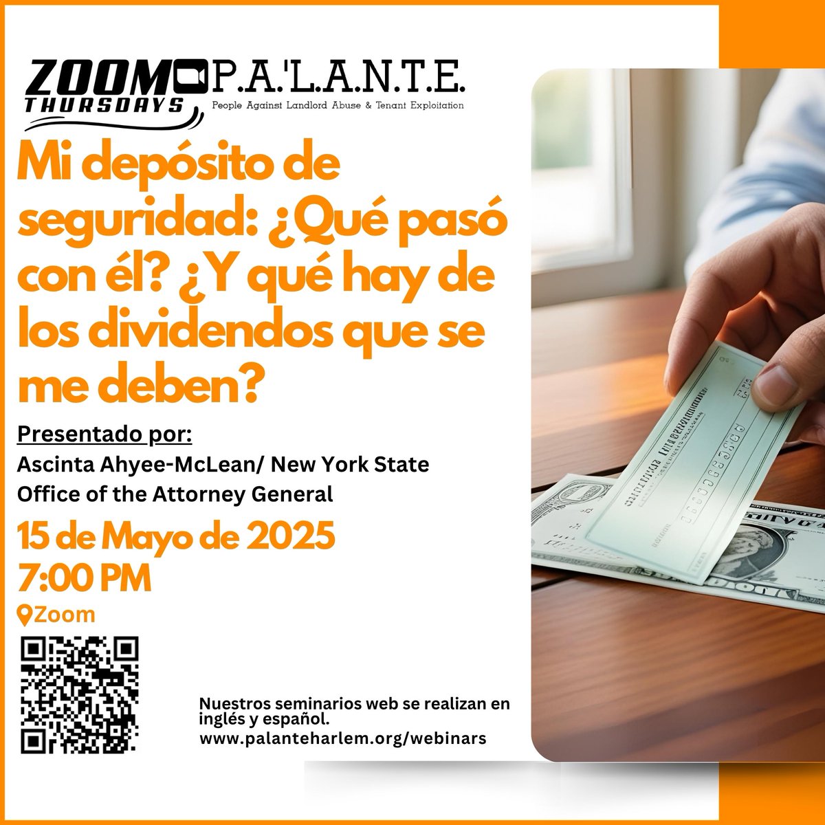 Webinar happening tomorrow! RSVP here: tinyurl.com/2e6d97ya