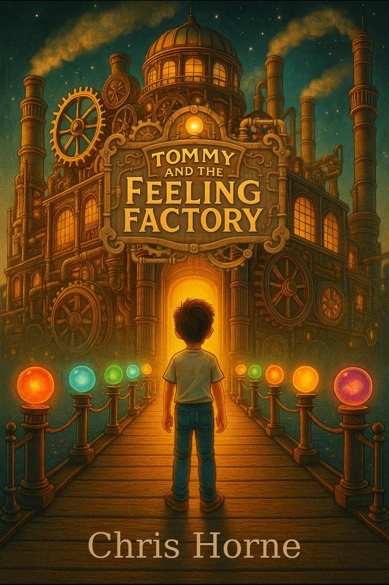 chrishorne1985's tweet image. Step inside the magical world of The Feeling Factory, where emotions are built, reshaped, and understood.

Join Tommy on a heartwarming journey as he learns to turn frustration into focus, fear into courage, and mistakes into stepping stones. With the help of the wise Mr. Cooper,…
