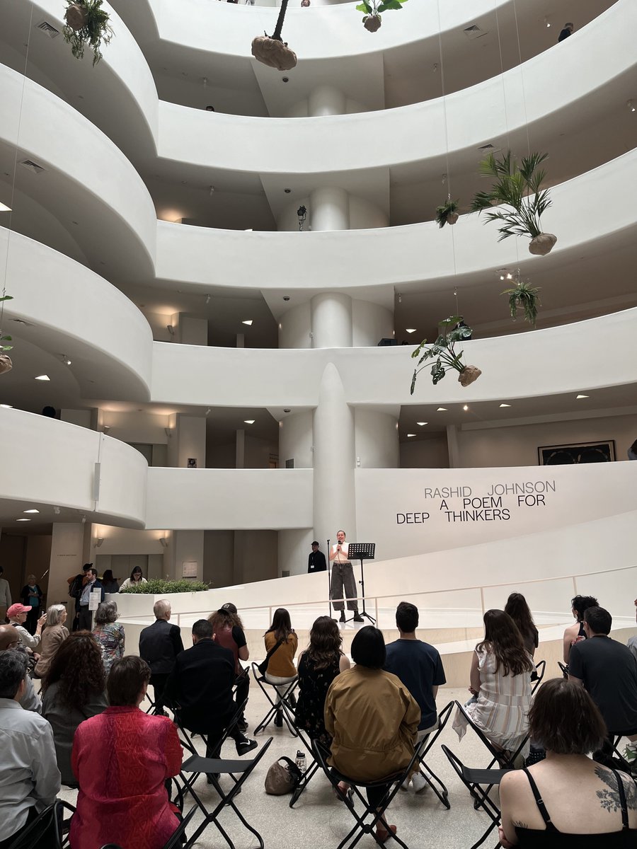 Guggenheim New York (@guggenheim) on Twitter photo ✍️🎶 This May, “Rashid Johnson: A Poem for Deep Thinkers” comes to life through powerful words and unforgettable sounds that are shaped by the voices and visions of two incredible community partners:
📝 Teachers & Writers Collaborative (<a href="/twc_org/">Teachers & Writers Collaborative</a>) has been transforming classrooms ✍️🎶 This May, “Rashid Johnson: A Poem for Deep Thinkers” comes to life through powerful words and unforgettable sounds that are shaped by the voices and visions of two incredible community partners:
📝 Teachers & Writers Collaborative (<a href="/twc_org/">Teachers & Writers Collaborative</a>) has been transforming classrooms