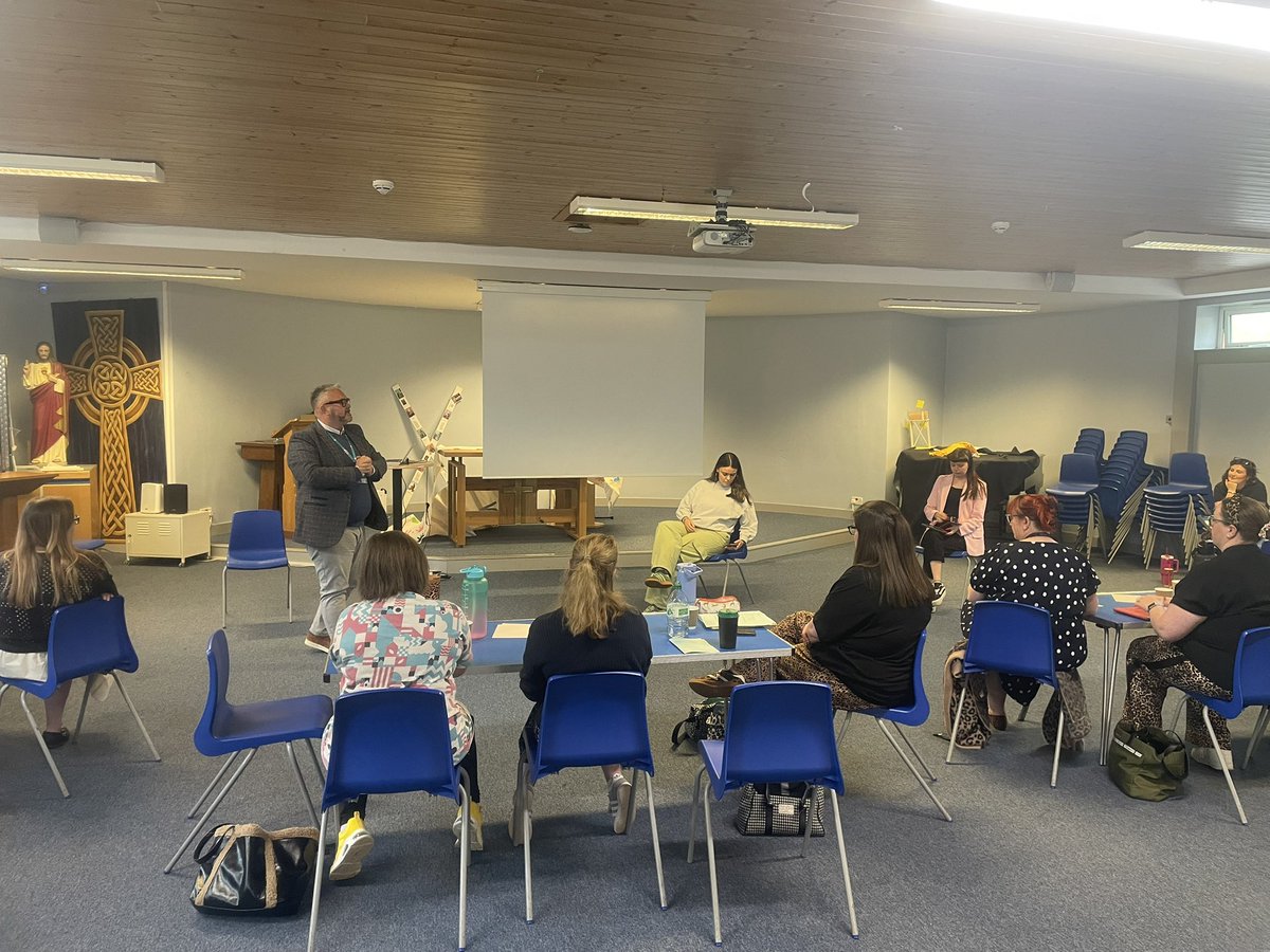 Mr O'Hara (@helpmeohara) on Twitter photo Thanks to everyone who attended today’s All Behaviour is Communication training 📚
A special thanks to; Mr McCorquodale, Miss Reilly and Miss Morrison 👏🏻
<a href="/StAndrewsCLPL/">St Andrew's CLPL</a> Thanks to everyone who attended today’s All Behaviour is Communication training 📚
A special thanks to; Mr McCorquodale, Miss Reilly and Miss Morrison 👏🏻
<a href="/StAndrewsCLPL/">St Andrew's CLPL</a>
