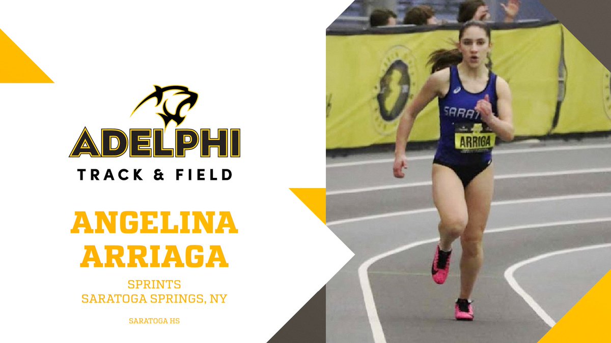 AdelphiXCTrack's tweet image. We are excited to officially welcome Angelina Arriaga to our AUTF family!
Angelina is a sprinting specialist joining us from Saratiga Springs H.S., NY, & plans to major in Business.
Welcome to the team! #PantherFamily #FuturePanthers