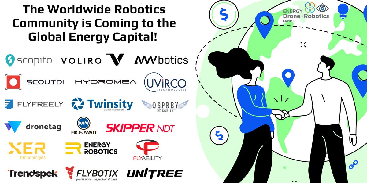 🌍🤖 The global robotics community is landing in Houston next June — with drones, rovers &amp; next-gen tech in tow. From Norway to Australia, they’re all in.

🚨 Just a few booths left for #EDRS25 — lock in your spot &amp; boost that ROI!
👉 hubs.la/Q03mBtH-0