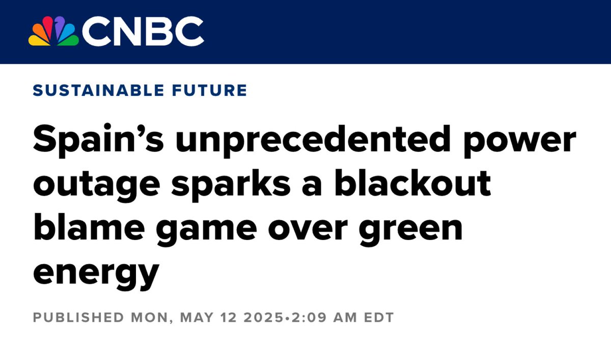 Renewable energy didn’t fail Spain

The system built to carry its power did

It’s time to build a grid as resilient as the energy powering it