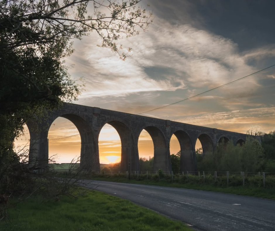 Spring sunset 🌇 

📍 Tassagh Viaduct, Armagh
📷 Credit to @james_mone_explores for this stunning shot

Tag us in your captures using #visitarmagh 
_______________________________

#nature #photooftheday #spring