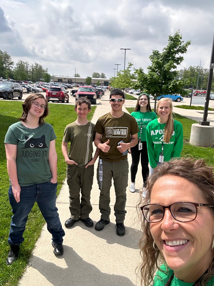 Apollo Fusion sponsored a #BeseeninGreen day and a walk for a $1 with proceeds benefiting Allen County Children to support mental health services.