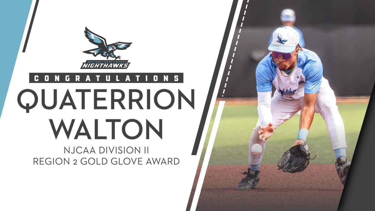 Congratulations to #NPCHawks sophomore infielder Que Walton on being named a #NJCAA Region 2 Gold Glove honoree!

Walton notched a .975 fielding percentage while helping turn 24 double plays for the Nighthawks this season. Congratulations, Que! #NighthawkGrit #ThisIsNPC