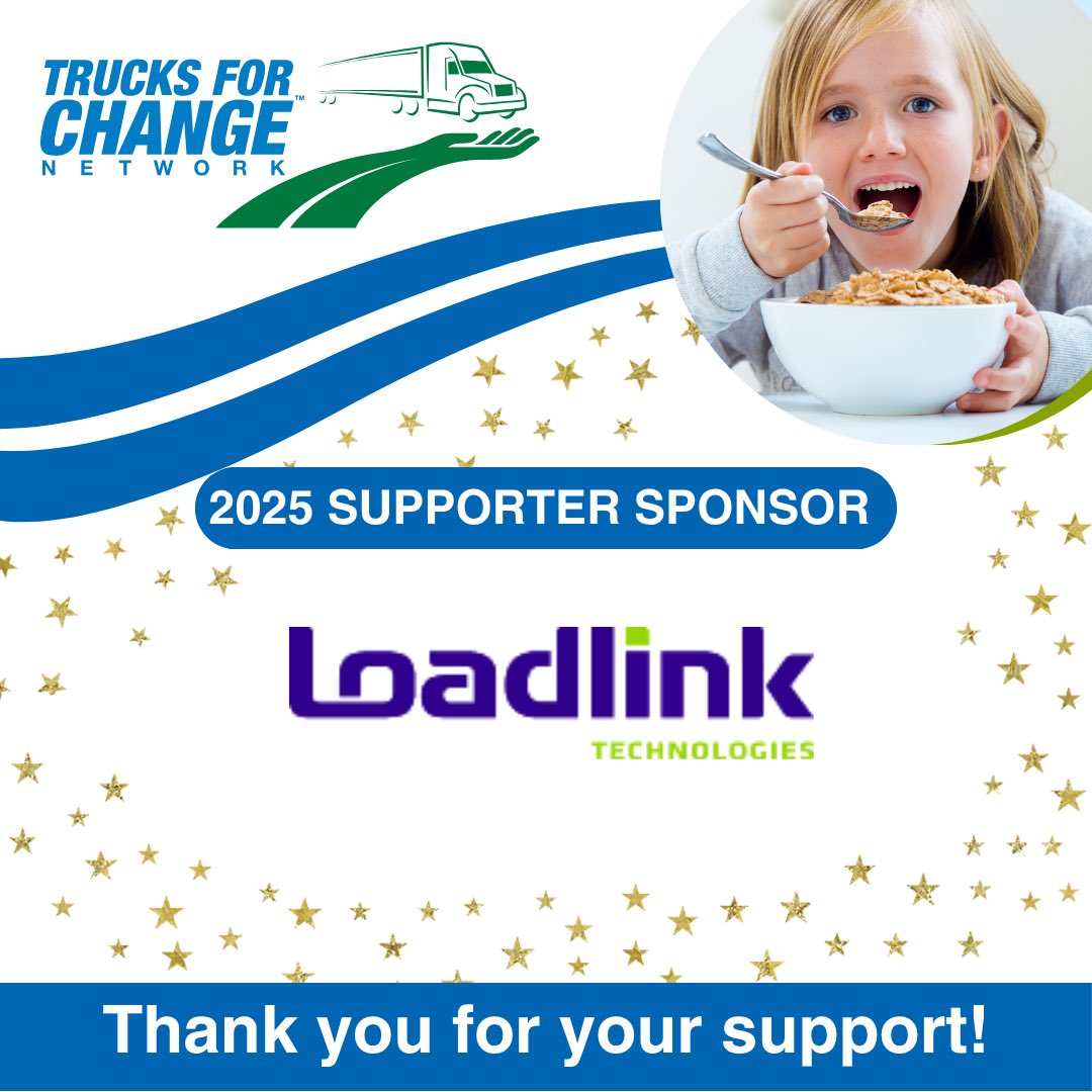 WE HAVE ANOTHER SPONSOR ANNOUNCEMENT! THANK YOU, LOADLINK TECHNOLOGIES!
We’re beyond excited to welcome Loadlink Technologies back as a 2025 sponsor of our Network! Their unwavering support fuels our mission—getting food and essential supplies to families across Canada.