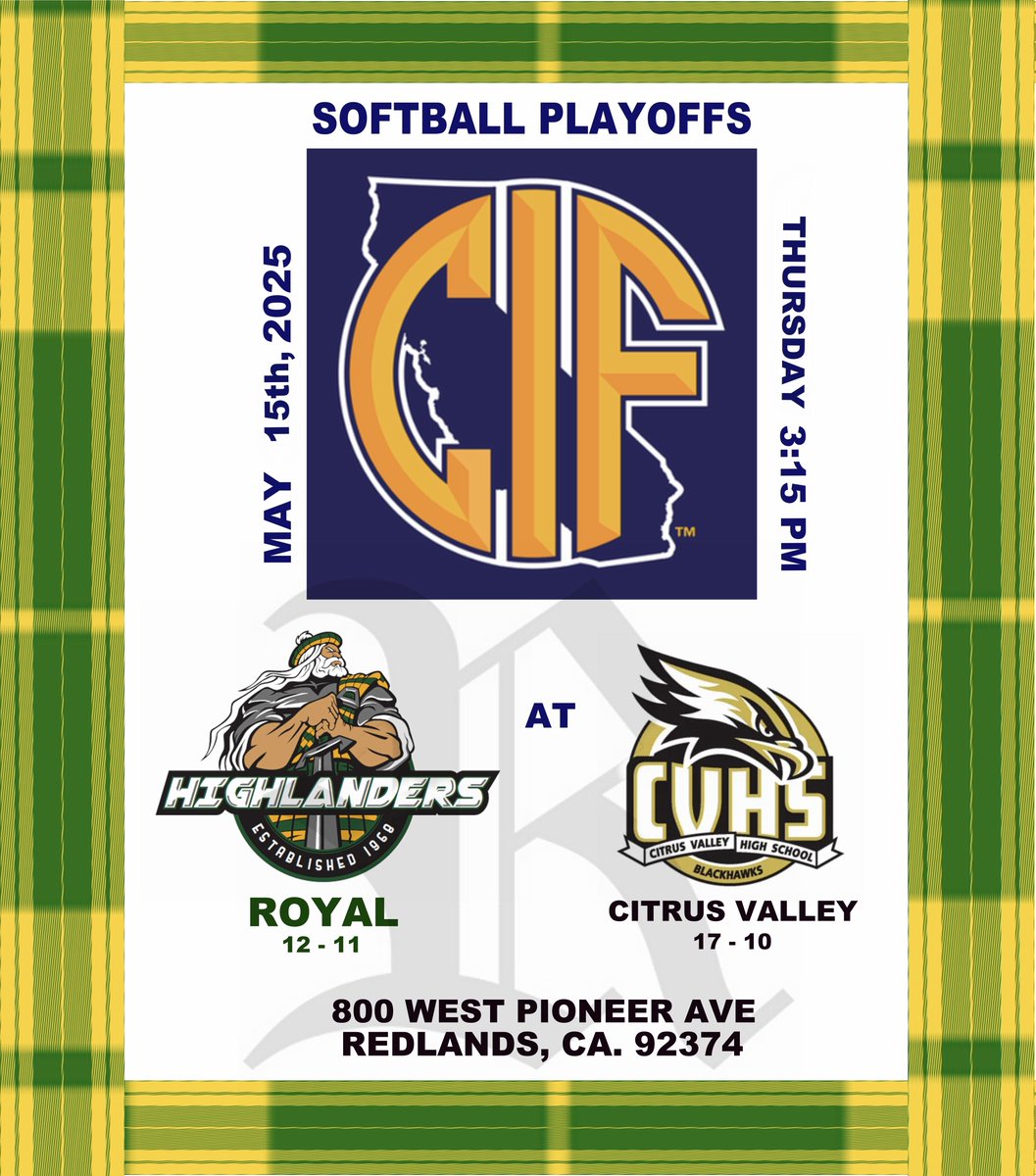 AthleticsRoyal's tweet photo. Good luck to Softball in the playoffs! https://t.co/BlV2xmFNhs