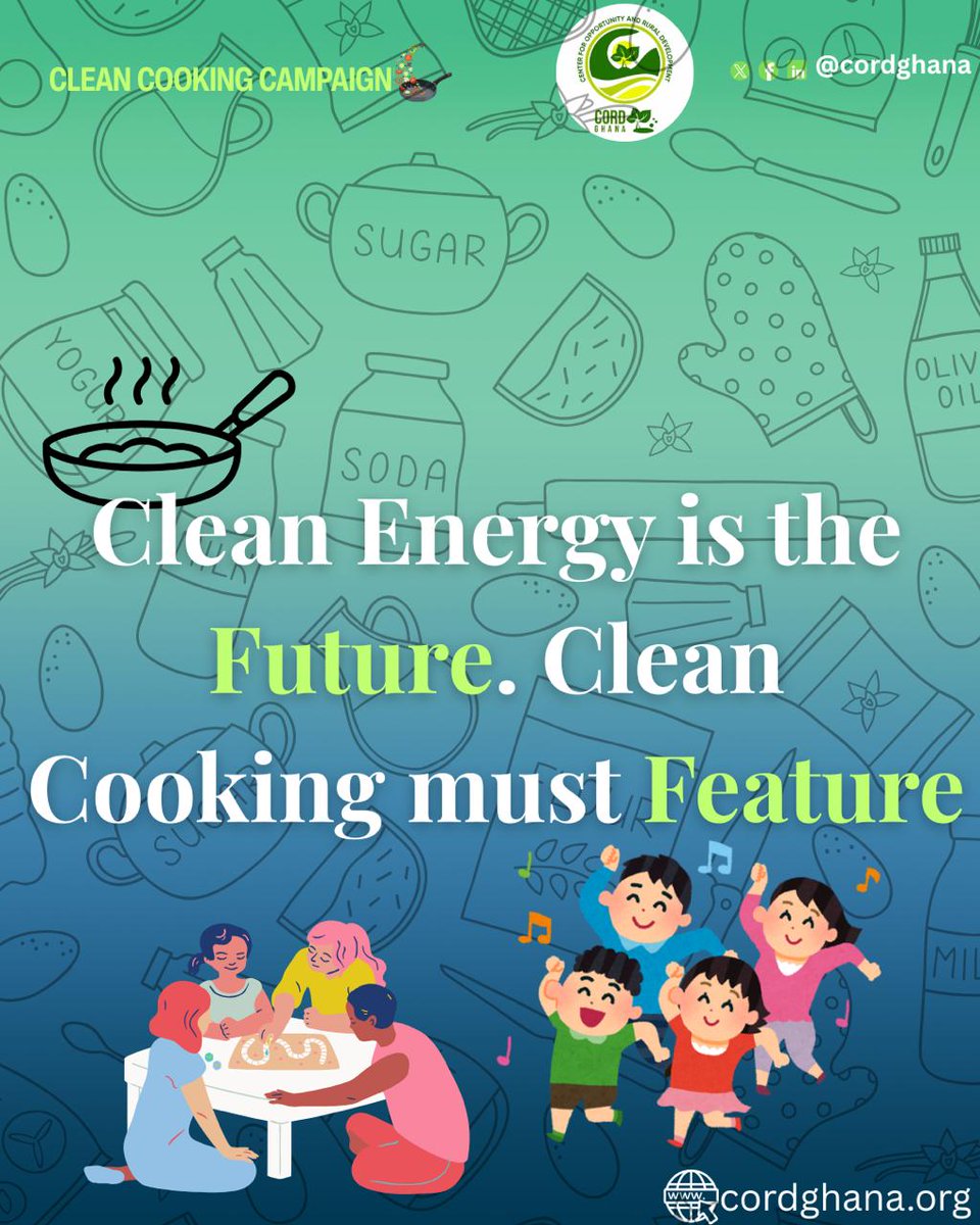 cordghana's tweet photo. Clean Cooking is staying with us for now and the future . Let's go clean !
#CleanCookingIsSafe
#CleanCookingNow
#cordghana https://t.co/swNbMxA3YE