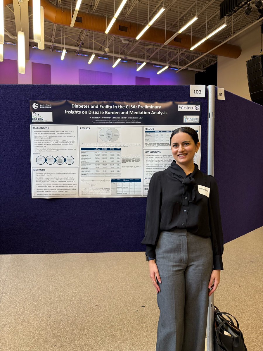 Western_MDPhD's tweet image. Our @SchulichMedDent MD/PhD trainees presented their research at London Health Research Day yesterday.
Topics ranged from neuroscience, endocrinology, clinical & translational medicine, ophthalmology, microbiology & immunology! 📊🔬🧫