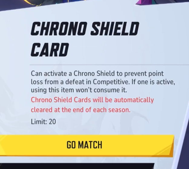 There aint NO WAY y'all put a way to pay money to not lose points in a COMPETITIVE LOSS??? 

WITH A LIMIT OF 20???? LMFAO GUYS WHAT ARE YOU DOING??