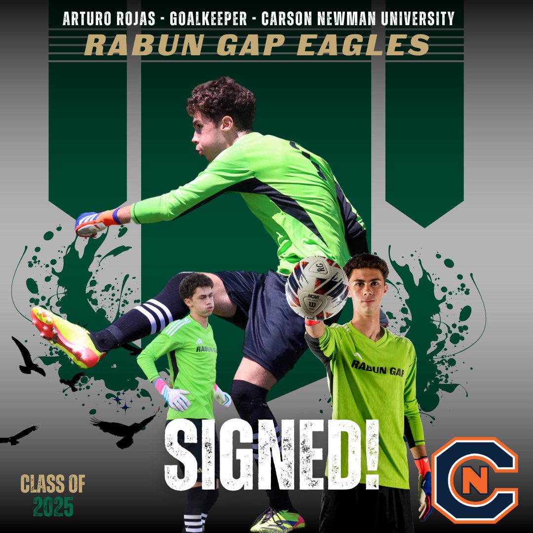 Rabun Gap Athletics (@rabungapeagles) on Twitter photo Congratulations to Arturo Rojas on his commitment to continue the pursuit of academic and athletic excellence at Carson Newman University next fall. Aturo joins the tradition of Eagles at the next level!
#LeadTheWay #Classof2025
<a href="/RGNS/">Rabun Gap-Nacoochee School</a> Congratulations to Arturo Rojas on his commitment to continue the pursuit of academic and athletic excellence at Carson Newman University next fall. Aturo joins the tradition of Eagles at the next level!
#LeadTheWay #Classof2025
<a href="/RGNS/">Rabun Gap-Nacoochee School</a>